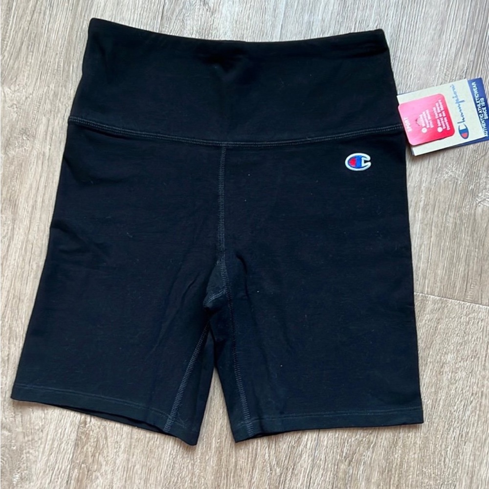Champion Black Women’s Everyday Athletic Bike Shorts. 
Size: Small